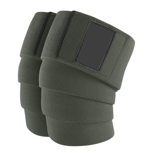 Bandes de genou WABSON SPORT de haute qualité, respirantes, antidérapantes, avec fermeture auto-agrippante, pour la musculation, la musculation en salle de sport, le soulevé de terre - Product Image 4