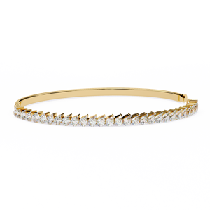 กำไลเพชรทรงหยดน้ำ เพชร CVD HPHT เพชรเลี้ยงในห้องปฏิบัติการ ทองคำแท้ 14k กำไลรูปทรงลูกแพร์ เครื่องประดับชั้นดีสำหรับผู้หญิง - Product Image 1