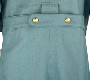 Men's 100% <b>Wool</b> Vintage Blazer <b>Cape</b> Coat Single Breasted Knitted Woolen American Reproduction M1851 US Enlisted Foot Greatcoats - Product Image 2