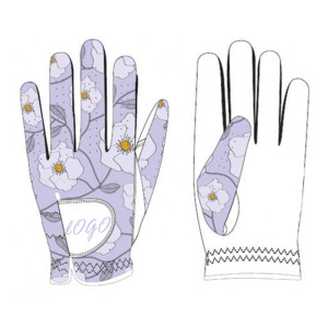 Gants de golf en cuir Cabretta avec logo personnalisé - Confortables, respirants, antidérapants, avec sangle de poignet réglable pour hommes et femmes, utilisation en extérieur - Product Image 4