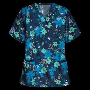New Fashion Women Nurse Hospital <b>Scrubs</b> Jogger <b>Scrubs</b> Stretchy Spandex Medical Uniforms OEM Medical <b>Scrubs</b> <b>Sets</b> - Product Image 1