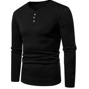 เสื้อยืดผู้ชายคุณภาพสูงสั่งทำพิเศษปี 2026 ผ้าฝ้าย 100% แฟชั่นทันสมัย แขนยาว ทอแบบถัก แห้งเร็ว เป็นมิตรกับสิ่งแวดล้อม - Product Image 5