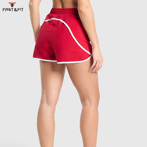 Shorts décontractés pour femmes à taille haute respirants en coton 100% coupe ajustée avec taille élastique - Product Image 2