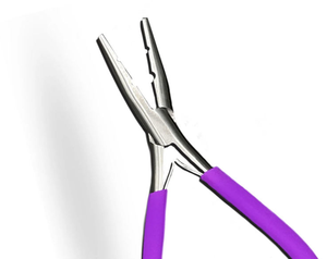 Vente flash - Pinces à extensions de cheveux en acier inoxydable de qualité chirurgicale - Outils d'extension de cheveux de qualité supérieure - Extensions de cheveux - Product Image 5