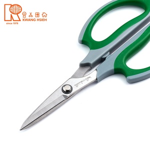 Kwang Hsieh กรรไกรกรรไกรตัดกิ่งไม้สองมือดีไซน์ตามหลักสรีรศาสตร์มีดสแตนเลสเคลือบพลาสติก - Product Image 4