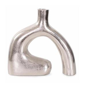 Modern Handmade Gold Aluminum Sculpture Flower Vase Tabletop Centerpiece for Living Room Home Decor & Gifting - Product Image 3
