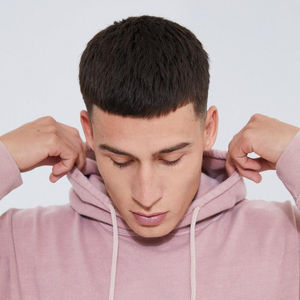 Men Oversized Hooded Fleece <b>Zipper</b> <b>Sweatshirt</b> Comfortable Fit Look Perfect For Outdoor And Everyday Winter Wear - Product Image 5