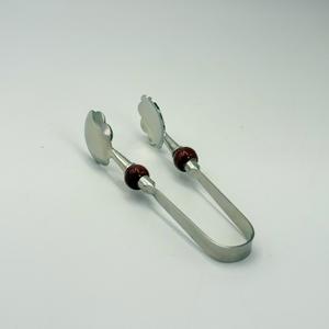 Pince de cuisine en acier inoxydable argenté, poli miroir, écologique, sans BPA, pour hommes, idéale pour la cuisson et la manipulation des aliments - Product Image 2