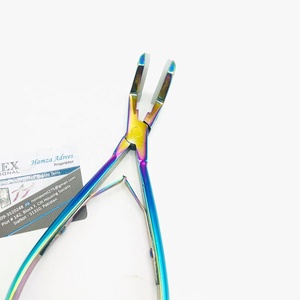 Tape in Hair Extension Plier Wholesale Stainless Steel with Silicon <b>Points</b> Multi Color Hair Extension <b>Tools</b> Private Label - Product Image 6