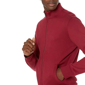 Sweat-shirt à fermeture éclair intégrale pour homme, couleur unie, fermeture éclair carrée, taille XL, sweats à capuche et sweat-shirts pour homme - Product Image 6