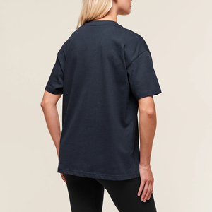 Camiseta Informal de Corte Regular para Mujer, Suave y Transpirable, de Manga Corta, para Uso Diario, Camisetas de Verano para Mujer - Product Image 1