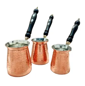 Luxury Style Copper Coffee Pot Turkish For Home Restaurant Supplies Handmade Tea Coffee Pot Turkish Pots