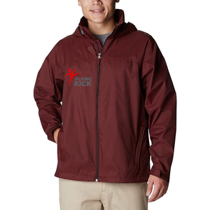 Wholesale <b>Men's</b> Windproof Waterproof Breathable Lightweight Windbreaker Coat <b>Long</b> Sleeve Solid Color Canvas Hooded <b>Jackets</b> - Product Image 1