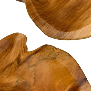 Plateau de service en bois de forme irrégulière, 8 niveaux, plateau de service décoratif pour la cuisine, les fêtes de Restaurant - Product Image 5
