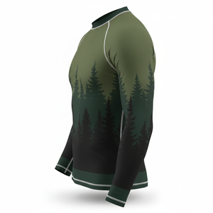 Camiseta Deportiva de Compresión Unisex de Manga Larga, Personalizable por Sublimación, para BJJ, MMA, Jiu Jitsu, Grappling, Entrenamiento No Gi - Product Image 3