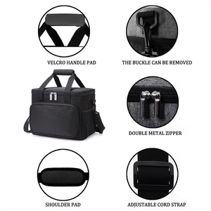 Custom Your Brand Logo Lightweight Cooler Bag Insulated Picnic Lunch Cooler Bag With Shoulder Strap - Product Image 2