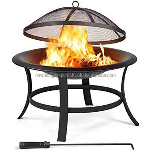 Modern Geometric Corten Steel Fire Pit for Outdoor Living Spaces - Product Image 6