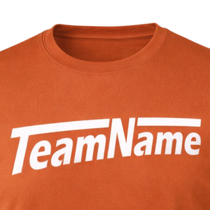 Camiseta Deportiva Personalizada para Hombre, Transpirable, de Poliéster, Uniforme de Equipo, Ropa de Entrenamiento, Manga Corta, OEM, Venta al Por Mayor, Suministro a Granel - Product Image 5