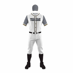 Maillots de baseball haut de gamme personnalisés avec nom et numéro d'équipe, sublimation intégrale, séchage rapide, respirants, uniformes pour équipes - Product Image 4