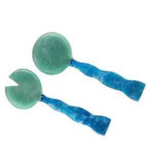 Multi Colour Eco-Friendly Resin Salad Server Set Modern Non-Toxic Dishwasher <b>Safe</b> Kitchen <b>Tools</b> Salad Utensil Home Hotel Cooking - Product Image 2