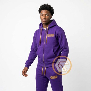 Sudadera con Capucha Personalizada 100% Algodón, con Cierre, Forro Polar, Bordada, Sólida, Transpirable, de Secado Rápido, para Invierno, Corte Regular, para Fraternidades Griegas, para Hombre - Product Image 3