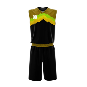 Uniformes de Baloncesto Personalizados, Transpirables, de Secado Rápido, Alta Calidad, Color Negro, Precio al por Mayor, Servicio OEM, Colores Personalizados para Niños - Product Image 5