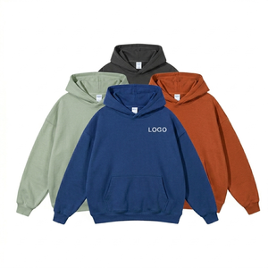 Sudaderas con capucha para hombre 100% algodón, colores y tallas personalizadas, sudaderas térmicas transpirables, tallas personalizadas - Product Image 4