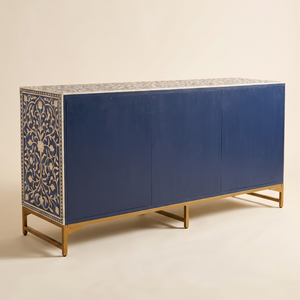 Meuble buffet de luxe artisanal en os incrusté, écologique, de qualité supérieure et personnalisable - Vente en gros de meubles pour la maison - Product Image 2