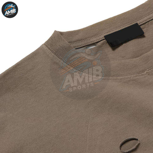 เสื้อยืดสไตล์วินเทจแนวสตรีทแวร์ ผ้าหนาสองชั้น แขนสั้น ผลิตจากผ้าโพลีเอสเตอร์/คอตตอนแคนวาส สำหรับผู้ชาย - Product Image 3