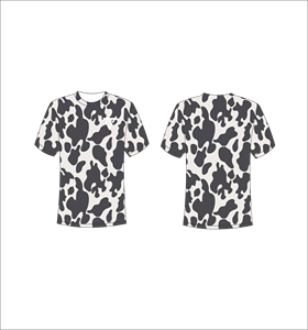 Men's Camouflage Pattern Short Sleeve <b>T</b>-<b>Shirt</b> O-Neck Regular Fit Breathable <b>Polyester</b> Casual <b>Shirt</b> - Product Image 1