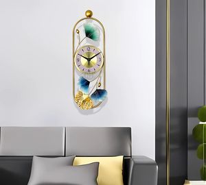 Wholesale Quartz Analog Battery Powered Hanging Wall <b>Clocks</b> Modern Luxury Decorative Handmade Metal <b>Art</b> Home Decor Living Room - Product Image 3
