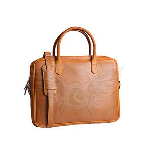 Sophisticated Genuine Leather Casual <b>Laptop</b> <b>Bag</b> with Durable Protective Design and Organized Layout for Daily Professional Use - Product Image 6