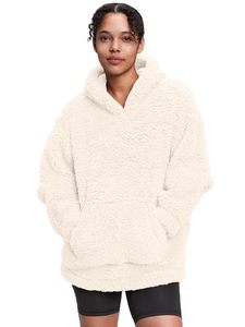 Sudadera con Capucha para Mujer, Talla Grande, Ligera, de Invierno, con Mangas Largas, Mezcla de Algodón y Forro Polar <span class=keywords><strong>Herpa</strong></span>, Transpirable, con Logotipo Frontal y Dropshipping - Product Image 6