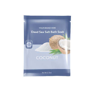 Aromasong Int. Sal de Baño Orgánica del Mar Muerto de 2 oz, Hecha en EE. UU., Concentrada en Minerales, Polvo de Baño Premium de Marca Privada - Product Image 1