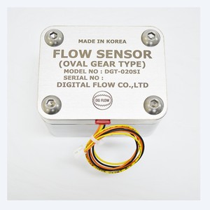 Medidor de flujo de engranajes ovalados micro DIGITAL FLOW DGT-020SI, sensor de flujo de engranajes ovalados, acero inoxidable 316L, PT 3/4, rosca interna - Product Image 3