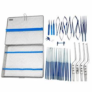 Juego de Instrumentos Microquirúrgicos de Titanio con Certificación CE Alemana de Grado II, Kit de Herramientas Quirúrgicas con Garantía de 3 Años y Manual - Product Image 2