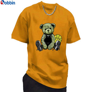 T-shirts pour hommes sérigraphiés personnalisés de qualité supérieure durables et élégants - Product Image 4