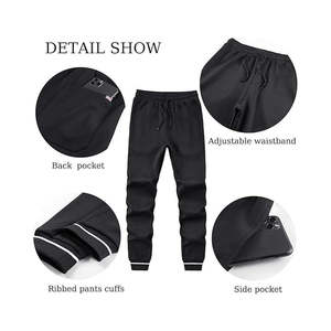 Survêtement pour homme, dernier design personnalisé, coupe slim, pantalon de jogging sur mesure - Product Image 3