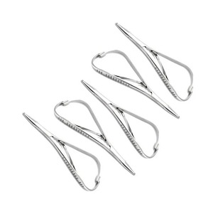 5 Piece Dental Orthodontic <b>Pliers</b> <b>Set</b> 14cm Stainless Steel Needle Holder and Precision Instruments for Orthodontic Procedures - Product Image 2