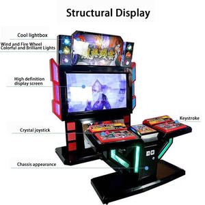 Máquina de Juego Arcade HGR Amusement Street Fighter de 55 Pulgadas, 2 Jugadores, Pantalla Grande, Joystick, Botones de Alta Frecuencia, Personalizable - Product Image 4