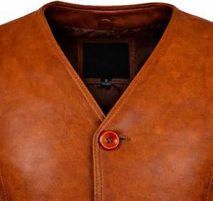 Chaleco de Cuero Reversible para Hombre, Talla Grande, Secado Rápido, Transpirable, Estilo Hip Hop, Ropa Exterior para Otoño, Diseño a Cuadros - Product Image 1