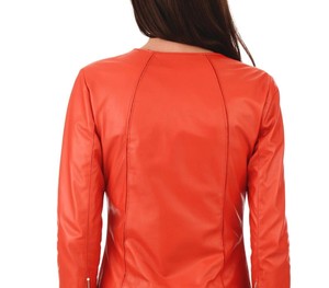 Veste de moto pour homme en similicuir noir imperméable et coupe-vent avec logo personnalisé OEM - Vente en gros - Product Image 3