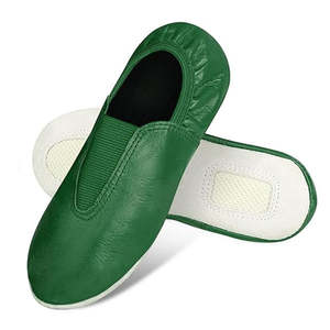 Zapatos de Ballet de Cuero Genuino de Alta Calidad para Mujer, Hechos en Fábrica con Forro de Lona, Venta al Por Mayor - Product Image 6