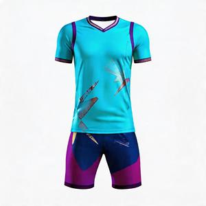 Ensemble uniforme de ligue de basketball : débardeur et short en tissu léger, personnalisable avec nom et numéro - Product Image 5