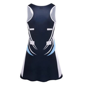 Camiseta de Netball sin Mangas para Mujer, 100% Poliéster, Transpirable, de Secado Rápido, Corte Ajustado, Personalizable con Nombre de Equipo y Marca, Cuello en V, Ropa Deportiva - Product Image 3