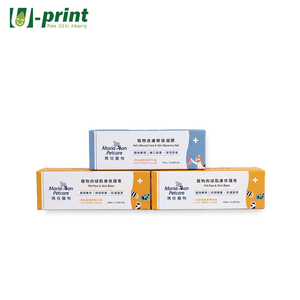 กล่องบรรจุภัณฑ์ผลิตภัณฑ์ดูแลสัตว์เลี้ยงแบบพิมพ์ลายตามสั่ง กล่องกระดาษแข็งพับได้เคลือบเงาหรือเคลือบด้าน - Product Image 1