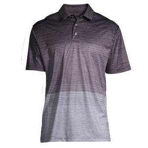 Chemises en coton pour hommes à manches longues, respirantes, à séchage rapide, décontractées, à col, polos de performance athlétique, course à pied, golf, tennis - Product Image 1