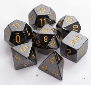 Juego de dados de shungita de alta calidad, piedras preciosas grabadas, piedras naturales personalizadas, juego de 7 dados, dados de cristal vikingos, mayorista. - Product Image 2