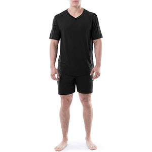 2026 Summer Beach Suits Men's Casual 2 Piece Set Short Sleeve Shirt + Shorts Loose Printed <b>Elastic</b> Waist Short Pants Suits - Product Image 2