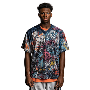 Uniforme de Lacrosse Personalizado, Ropa Deportiva de Equipo, Conjunto de Camiseta y Pantalones Cortos de Lacrosse, Camiseta de Lacrosse Sublimada - Product Image 2